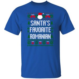 Santa’s Favorite Romanian Shirt