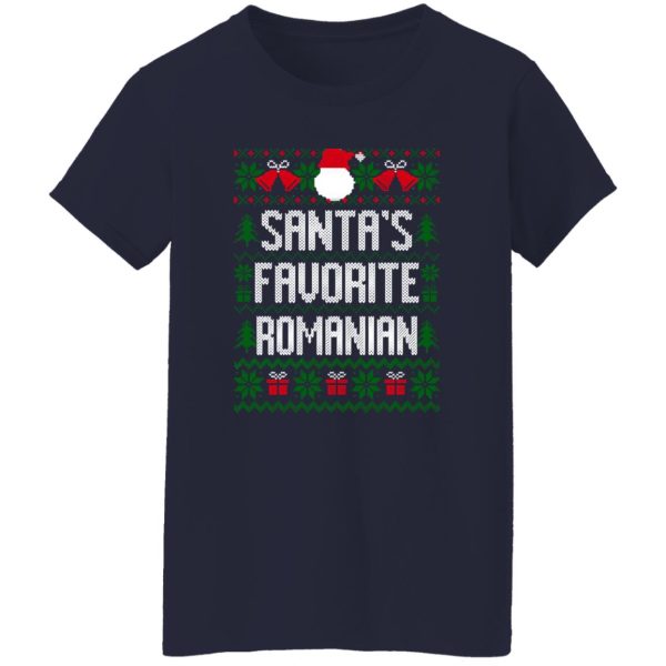 Santa’s Favorite Romanian Shirt