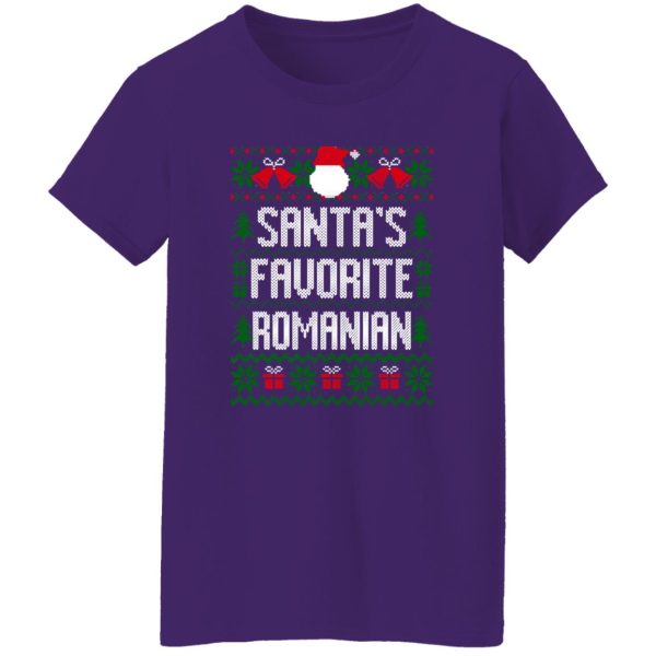 Santa’s Favorite Romanian Shirt