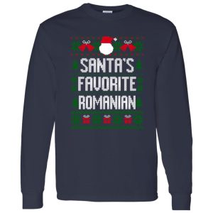 Santa’s Favorite Romanian Shirt