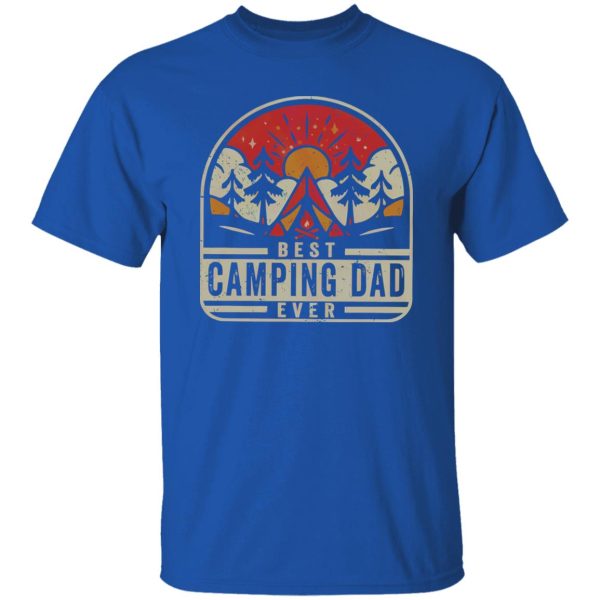 Best Camping Dad Ever Camp Lover For Father’s Day Shirt