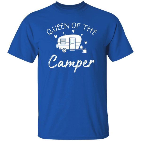 Camping Car Queen Of The Camper for Camp Lover (2) Shirt