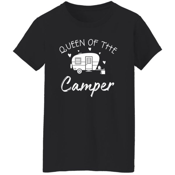 Camping Car Queen Of The Camper for Camp Lover (2) Shirt