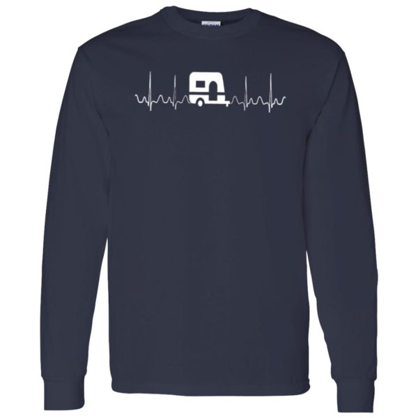 Camping Car Heartbeat for Camp Lover V2 Shirt