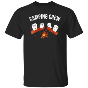 Camping Crew Campfire Drinking for Camp Lover Shirt