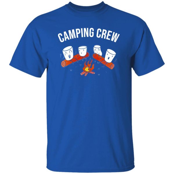 Camping Crew Campfire Drinking for Camp Lover Shirt