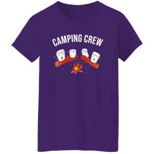 Camping Crew Campfire Drinking for Camp Lover Shirt