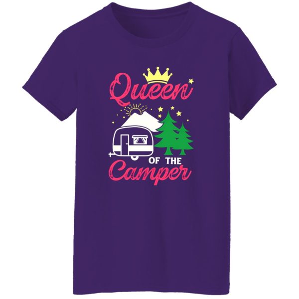 Camping Car Queen Of The Camper for Camp Lover Shirt