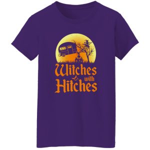 Caravan Halloween Witches with Hitches for Camping Lover Shirt