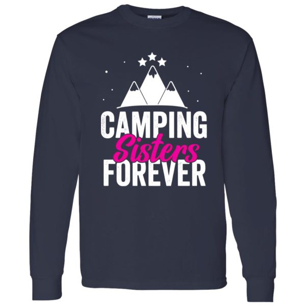 Camping Lover Shirt, Camping Sisters Forever Shirt