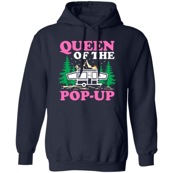 Caravan Queen of The Pop-up for Camping Lover Shirt