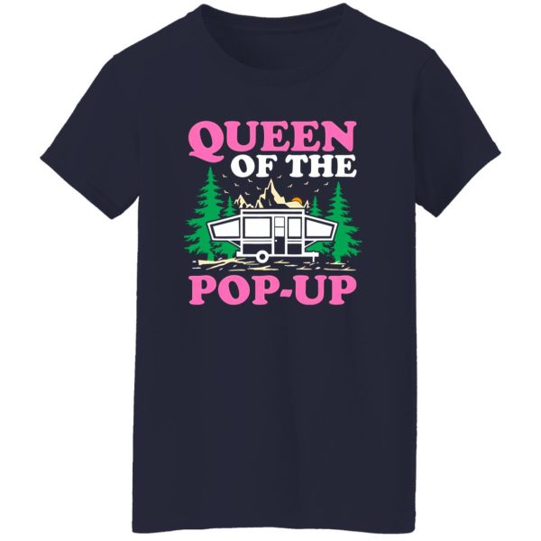 Caravan Queen of The Pop-up for Camping Lover Shirt