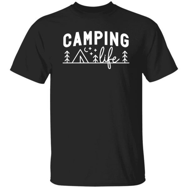 Camping Lover Shirt, Camping Life Shirt