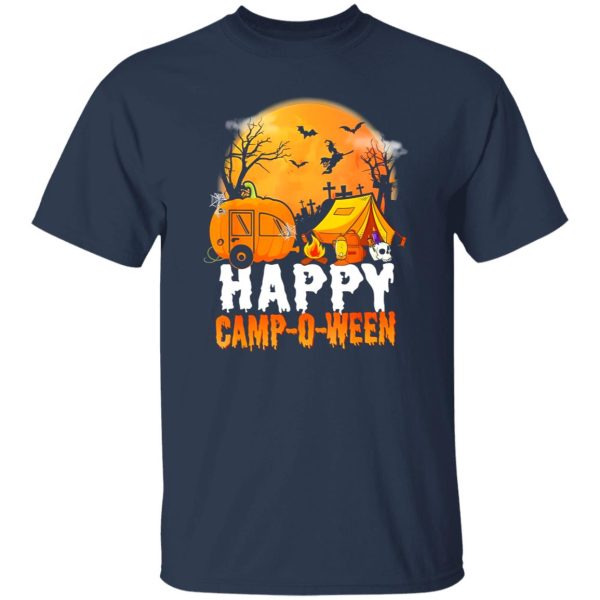 Happy Camp-o-ween Funny Camping Halloween Shirt