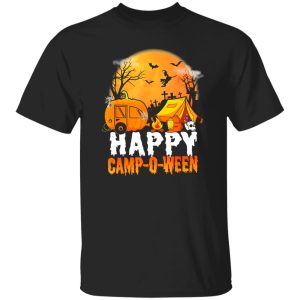 Happy Camp-o-ween Funny Camping Halloween Shirt