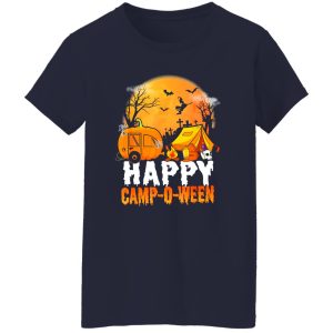 Happy Camp-o-ween Funny Camping Halloween Shirt