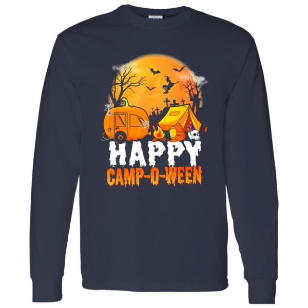 Happy Camp-o-ween Funny Camping Halloween Shirt