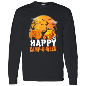 Happy Camp-o-ween Funny Camping Halloween Shirt