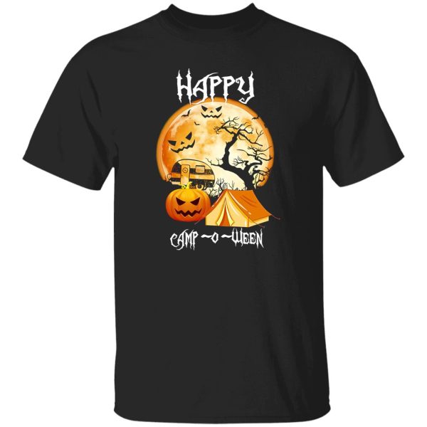 Happy Camp-o-ween Camping Halloween Shirt