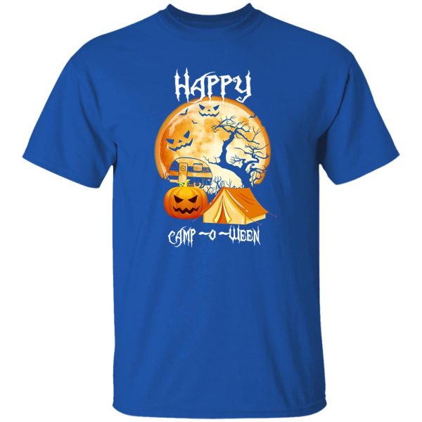 Happy Camp-o-ween Camping Halloween Shirt