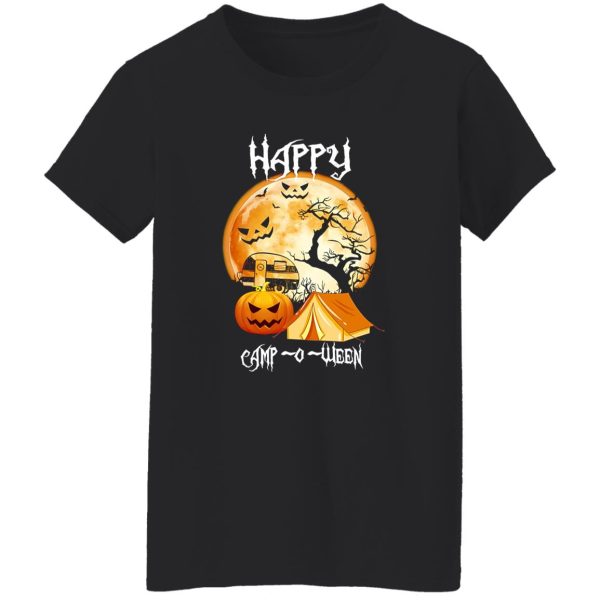 Happy Camp-o-ween Camping Halloween Shirt