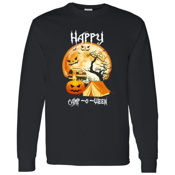 Happy Camp-o-ween Camping Halloween Shirt