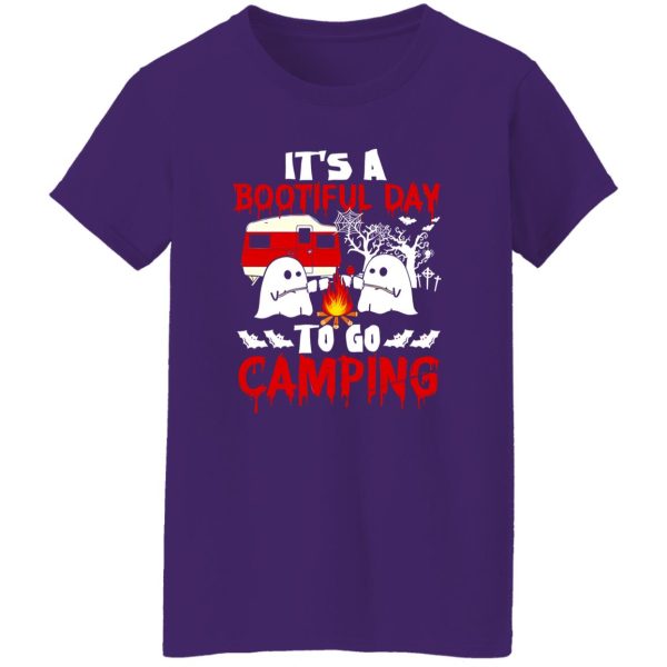 It’s A Bootiful Day To Go Camping Halloween Shirt