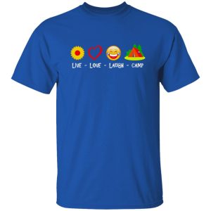 Live Love Laugh Camp Shirt