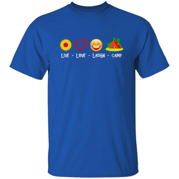 Live Love Laugh Camp Shirt