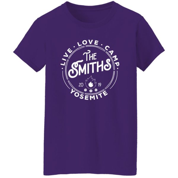 Live Love Camp The Smiths 2019 Yosemite Shirt