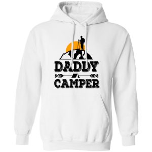 Daddy Camper With Mountain and Sunrise for Awesome Dad Shirt