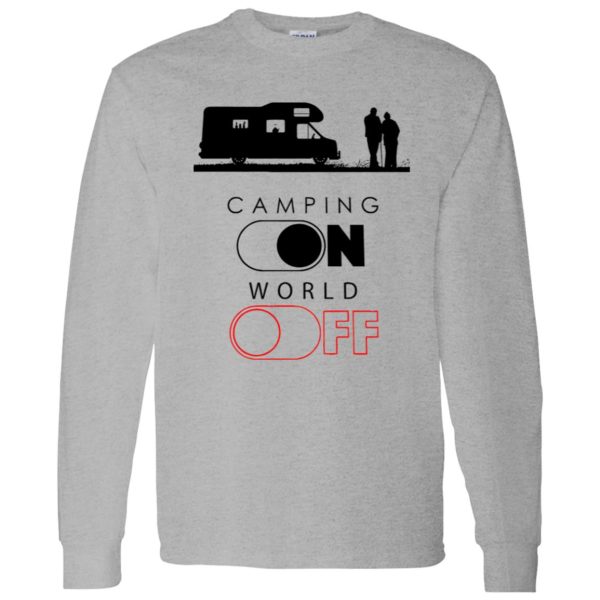 Camp Lover Shirt, Camping On World Off Shirt