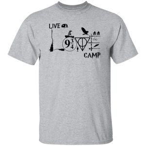 Live Love Camp Harry Potter Love With Autism Shirt