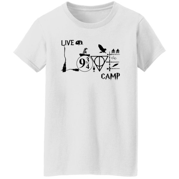 Live Love Camp Harry Potter Love With Autism Shirt