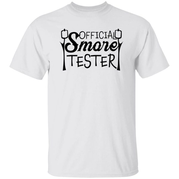 Official Smore Tester for Camp Lover Shirt