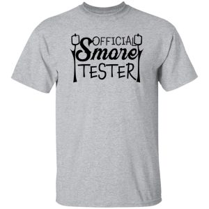 Official Smore Tester for Camp Lover Shirt