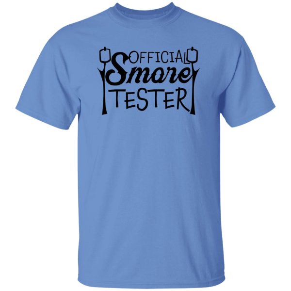 Official Smore Tester for Camp Lover Shirt