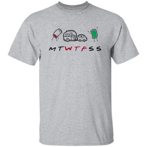 Camping Shirt, MTWTFSS WTF Days Of The Week Shirt