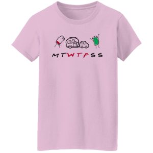 Camping Shirt, MTWTFSS WTF Days Of The Week Shirt