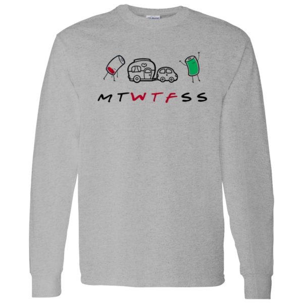 Camping Shirt, MTWTFSS WTF Days Of The Week Shirt