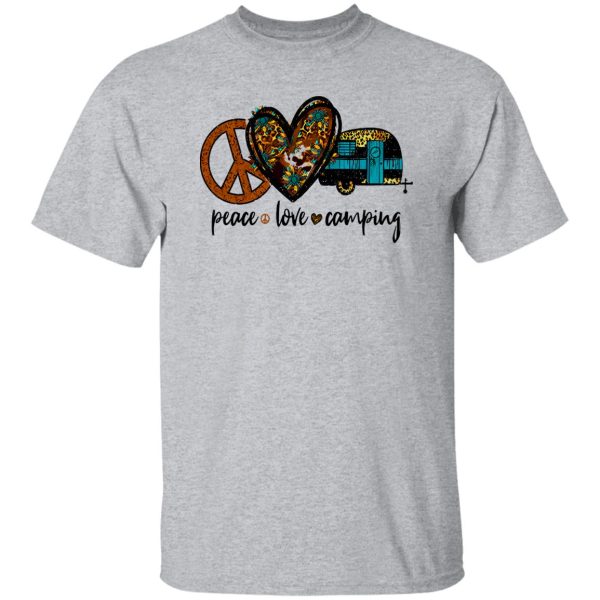 Peace Love Camping Shirt