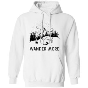 Wander More Camping Caravan in Camping Lover Shirt