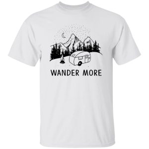 Wander More Camping Caravan in Camping Lover Shirt