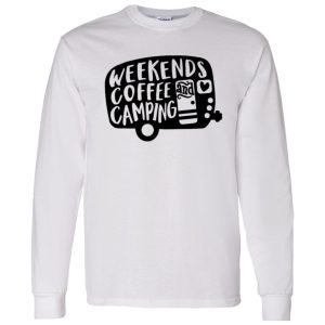 Weekends Coffee And Camping For Camper Shirt