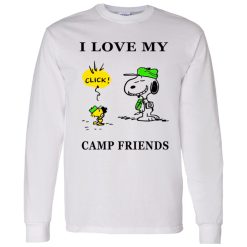 Peanuts Snoopy And Woodstock I Love My Camp Friend Shirt