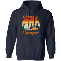 Happy Camper Camping Car Vintage Shirt