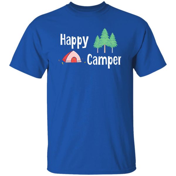 Happy Camper Tent for Camp Lover Shirt