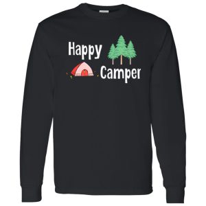 Happy Camper Tent for Camp Lover Shirt