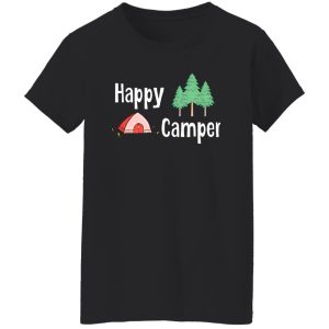 Happy Camper Tent for Camp Lover Shirt