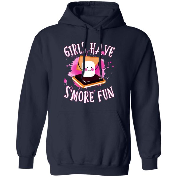 Girls Have Smore Fun Campfire For Camping Lovers Shirt